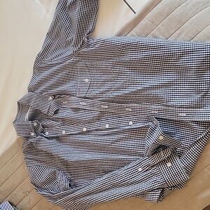 Criquet Blue Long Sleeve Button Up